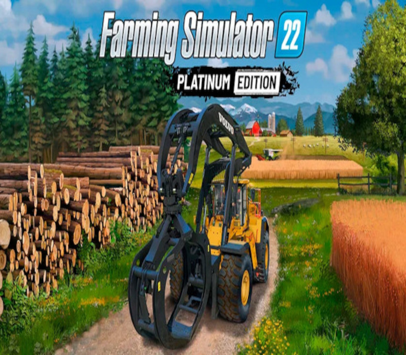Farming Simulator 22 Platinum Edition cover art