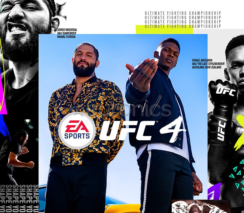 UFC 4 cover art