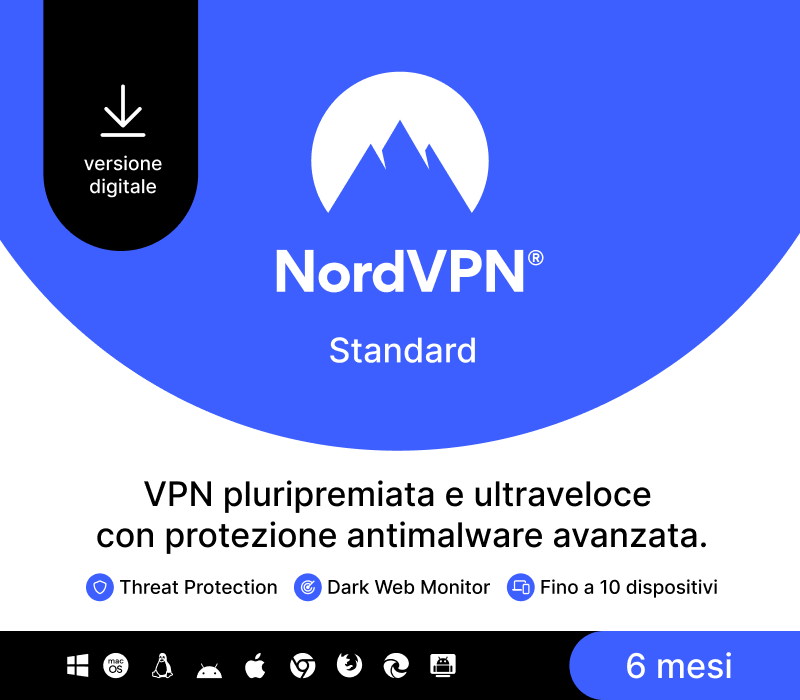 NordVPN Standard IT (6 Months / 10 Devices) cover art