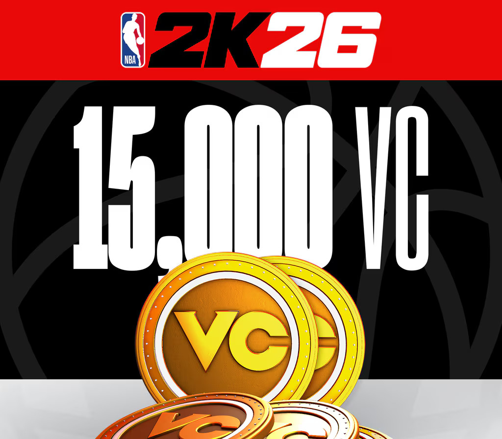NBA 2K26 - 15,000 VC pack DLC cover art