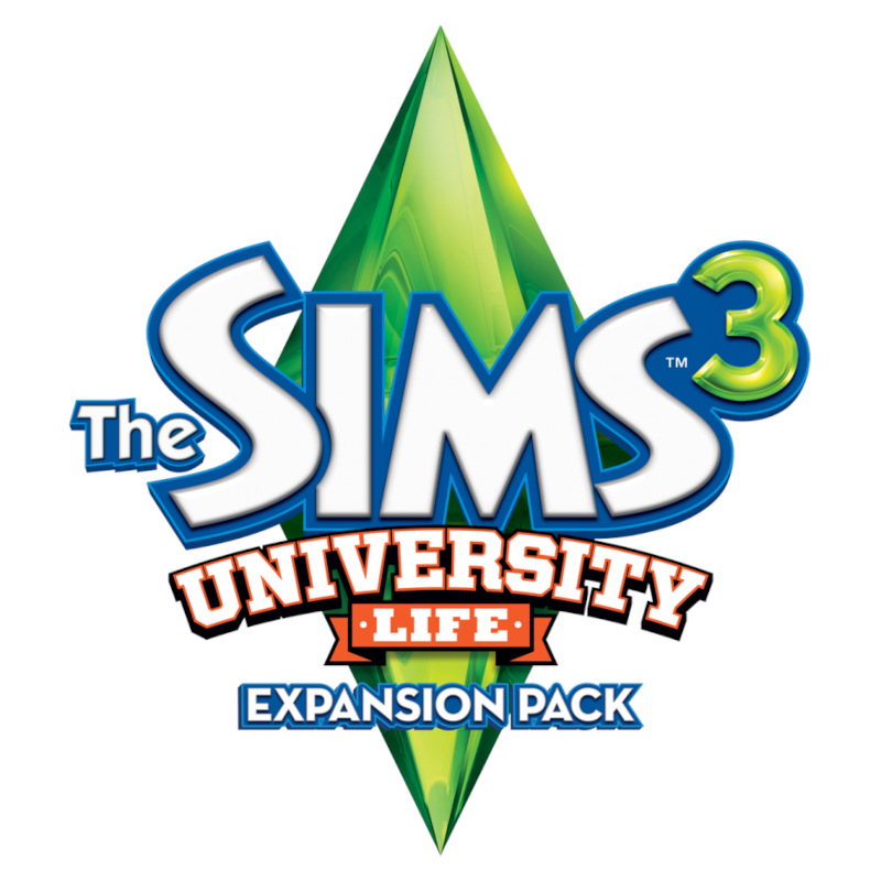 The Sims 3 - University Life Expansion cover art
