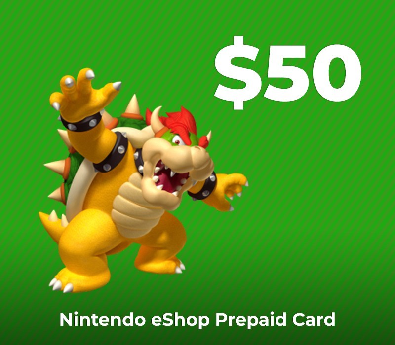Nintendo eShop Prepaid Card $50 cover art