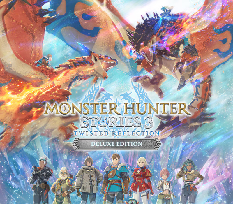Monster Hunter Stories 3: Twisted Reflection Deluxe Edition cover art