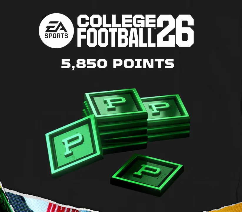 College Football 26 - 5850 Points cover art