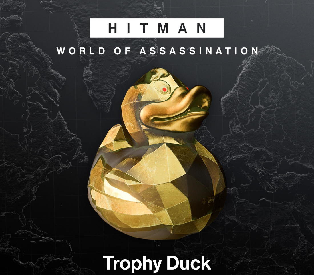 Hitman World Of Assassination - The Trophy Duck Skin DLC cover art