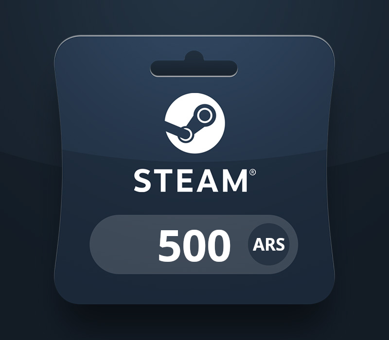 Steam Wallet ARS 500 Gift Card cover art