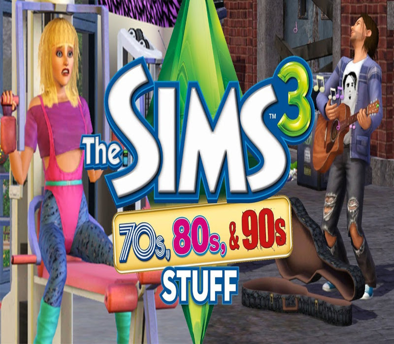 The Sims 3 - 70s, 80s, & 90s Stuff Pack DLC cover art