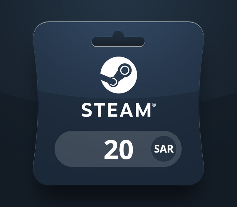 Steam Wallet SAR 20 Gift Card cover art