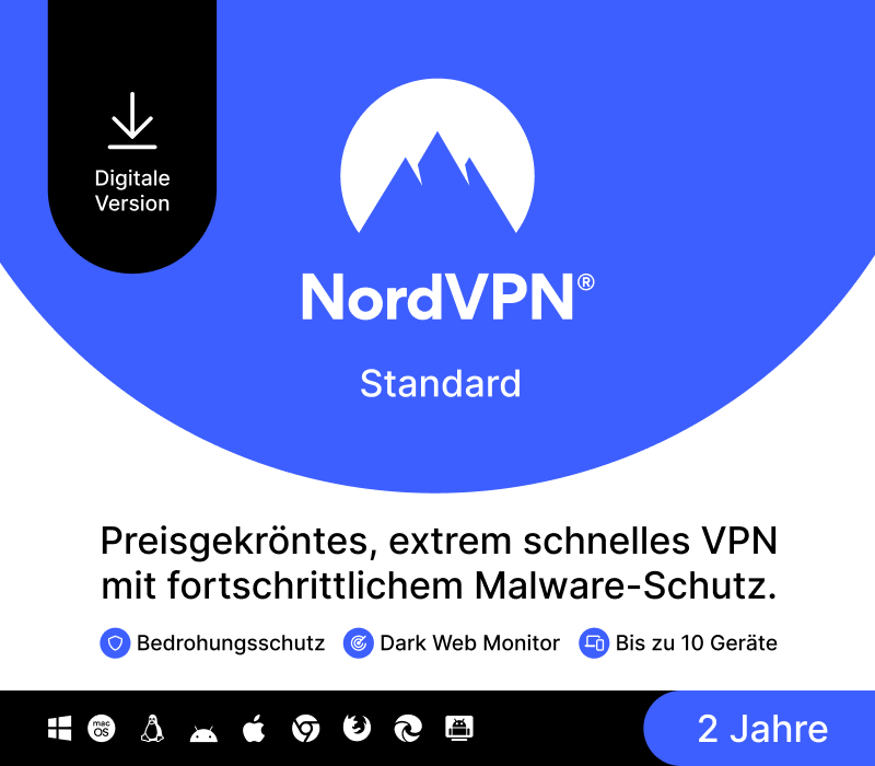 NordVPN Standard DE (2 Years / 10 Devices) cover art