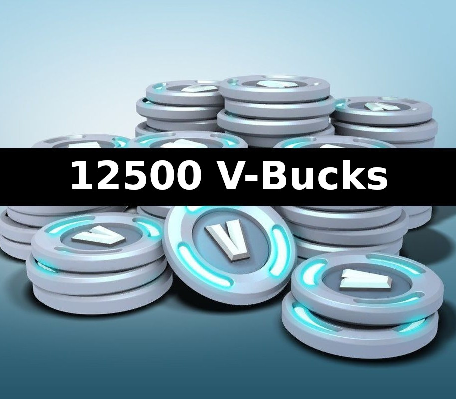Fortnite 12500 V-Bucks DE cover art