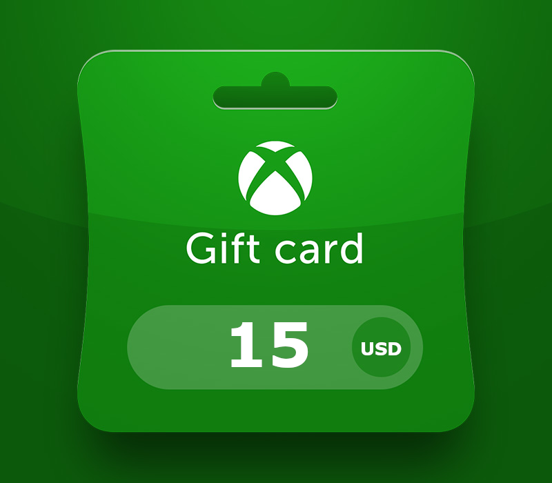 XBOX Live USD 15 Prepaid Card cover art