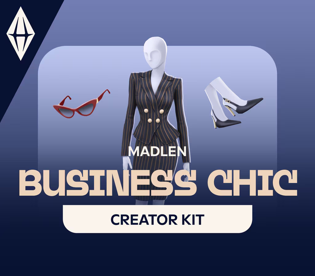 The Sims 4 - Business Chic Kit DLC cover art