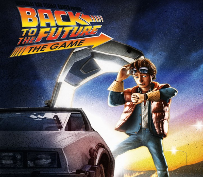 Back to the Future: The Game cover art