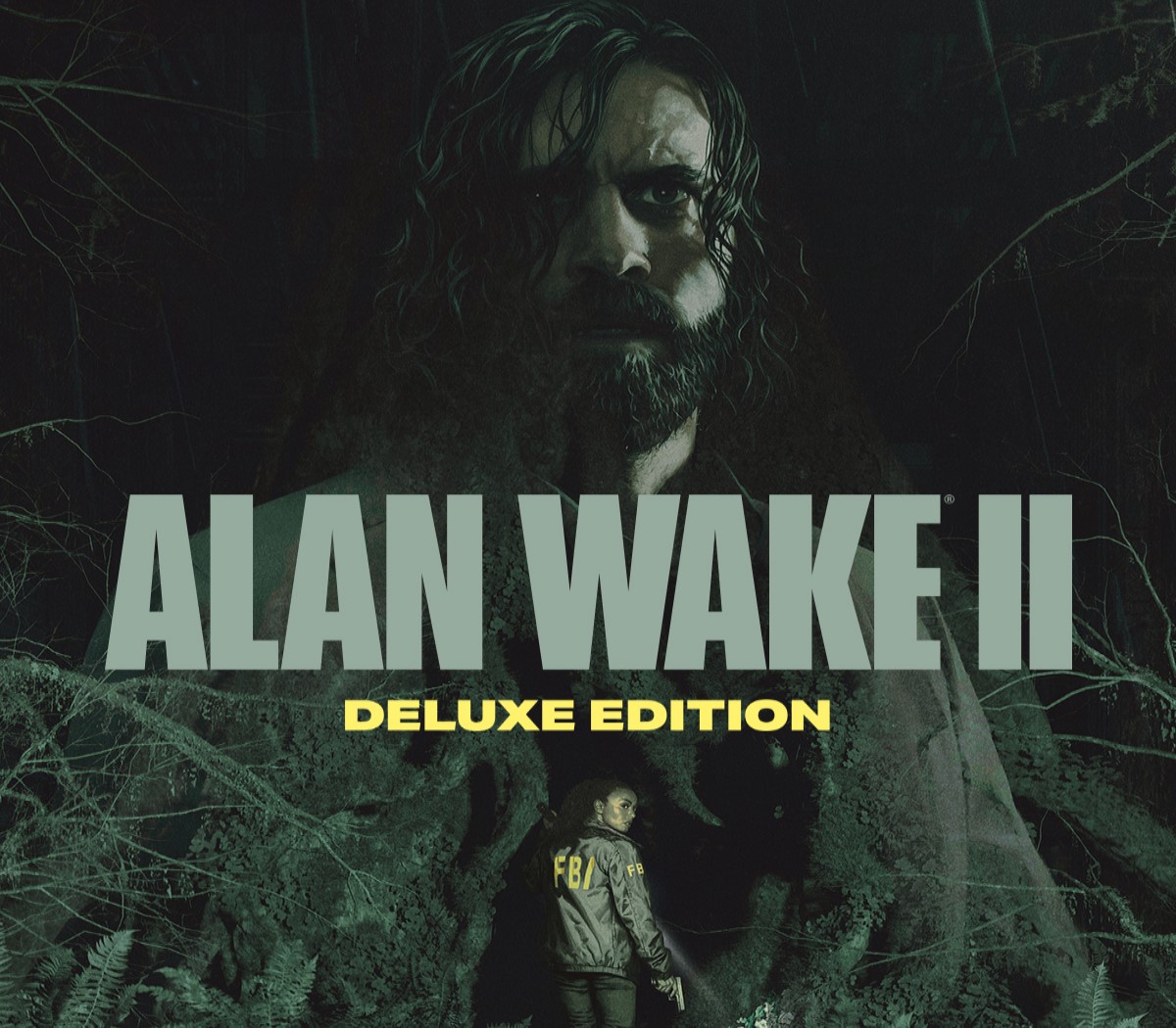 Alan Wake 2 Deluxe Edition Epic Games Green Gift Redemption cover art