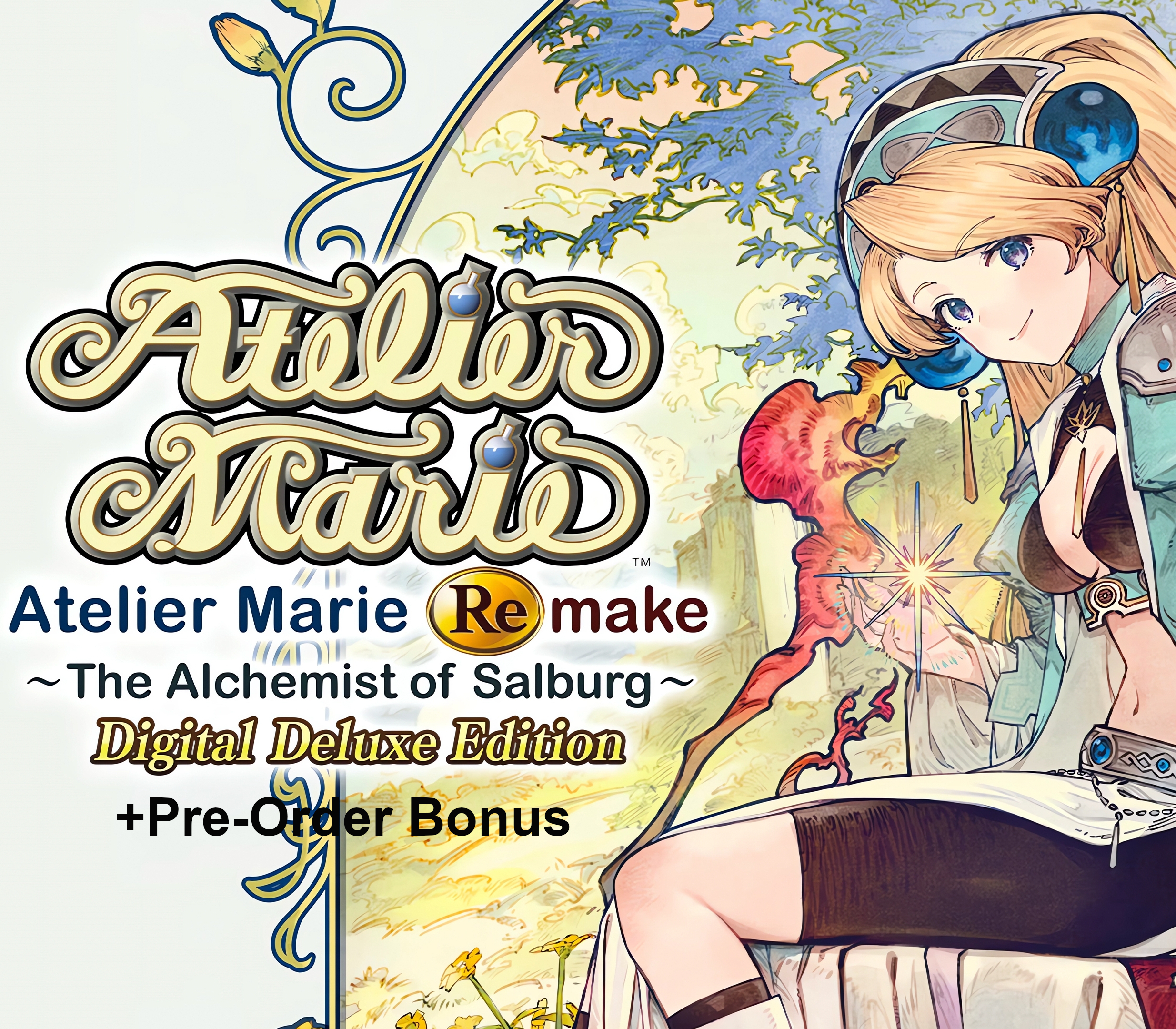 Atelier Marie Remake: The Alchemist of Salburg Digital Deluxe Edition + Pre-Order Bonus DLC cover art