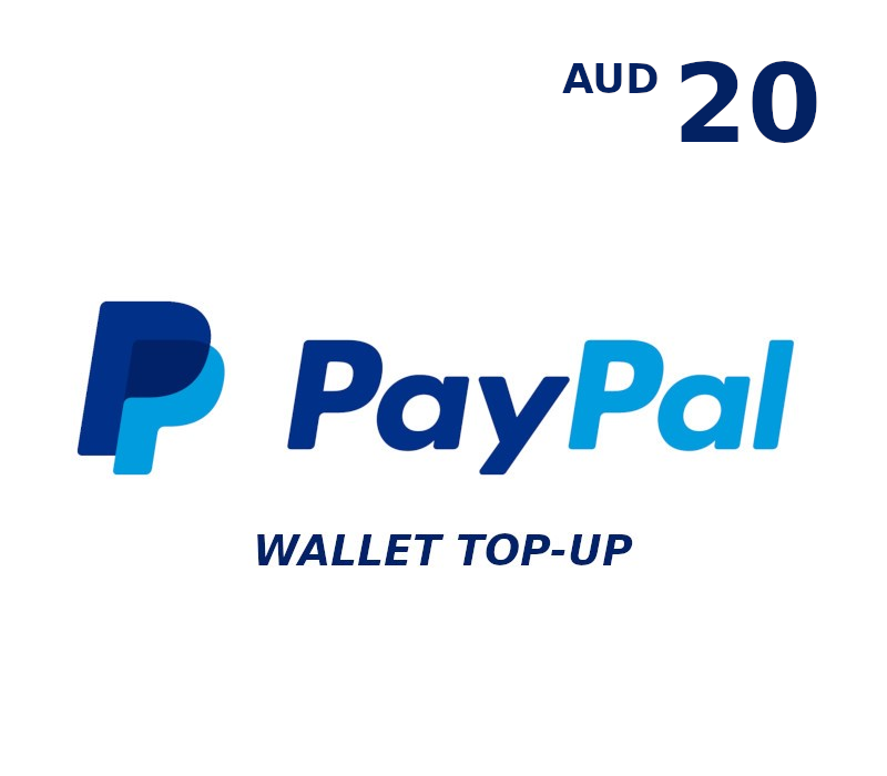 PayPal Wallet AUD 20 Top Up cover art