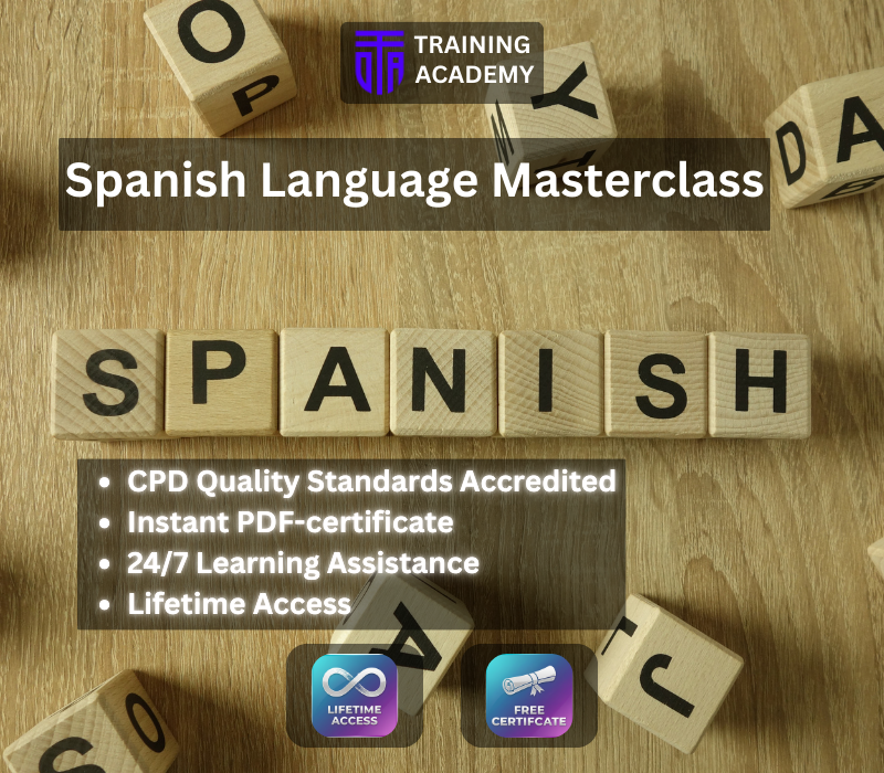 Spanish Language Masterclass Course Online Training Academy cover art