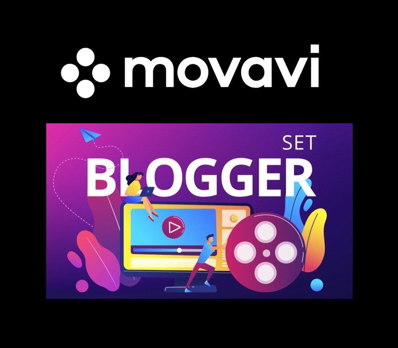 Movavi Video Editor Plus 2021 Effects - Blogger Set cover art