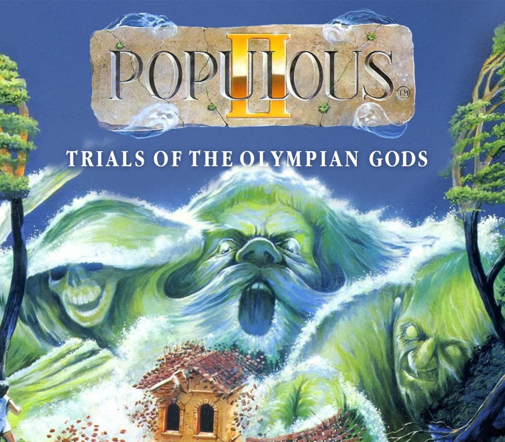 Populous II: Trials of the Olympian Gods cover art