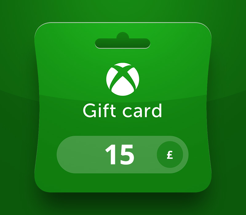 XBOX Live GBP 15 Prepaid Card cover art