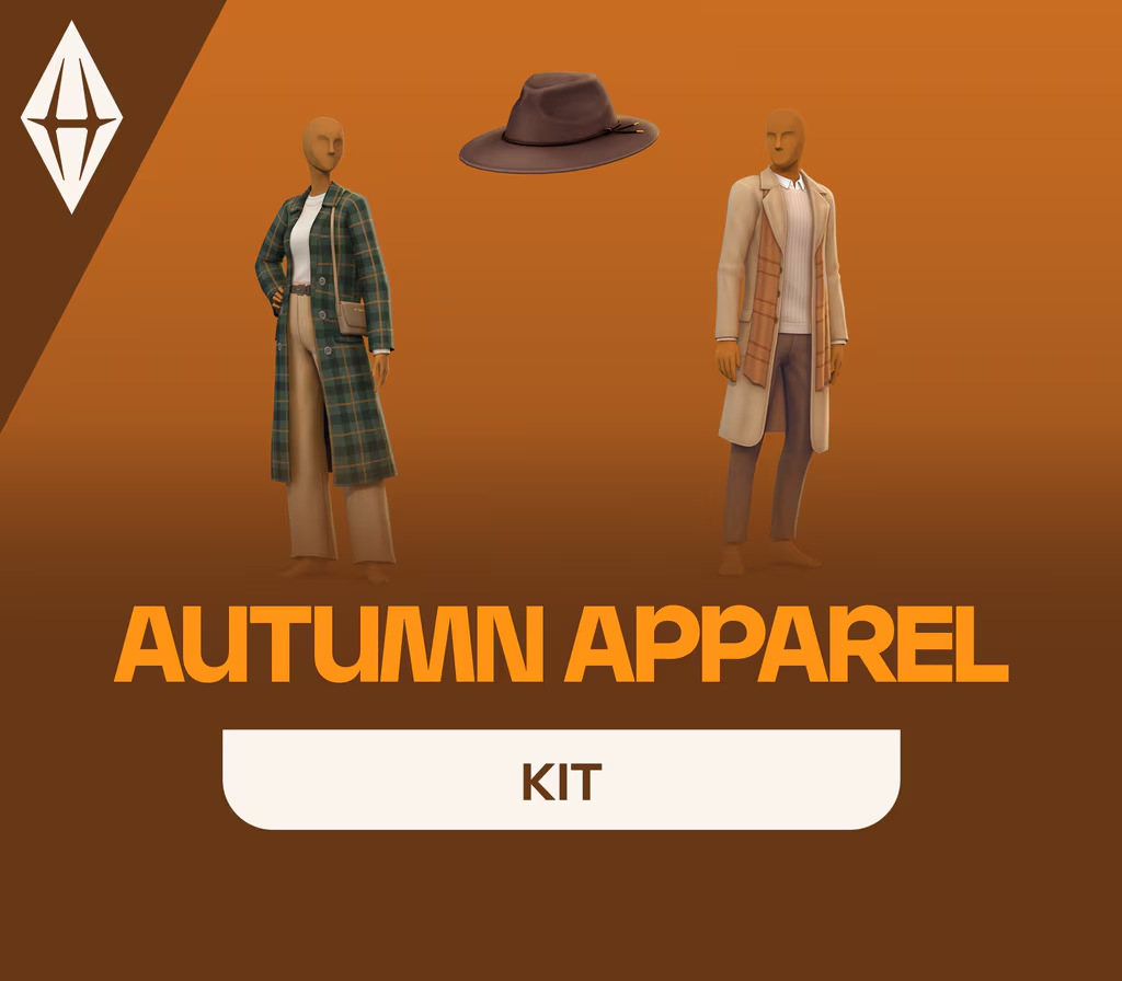 The Sims 4 - Autumn Apparel Kit DLC cover art