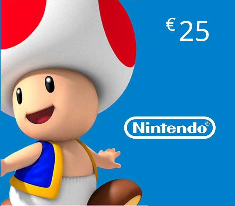 Nintendo eShop Prepaid Card EUR 25 Key NL cover art