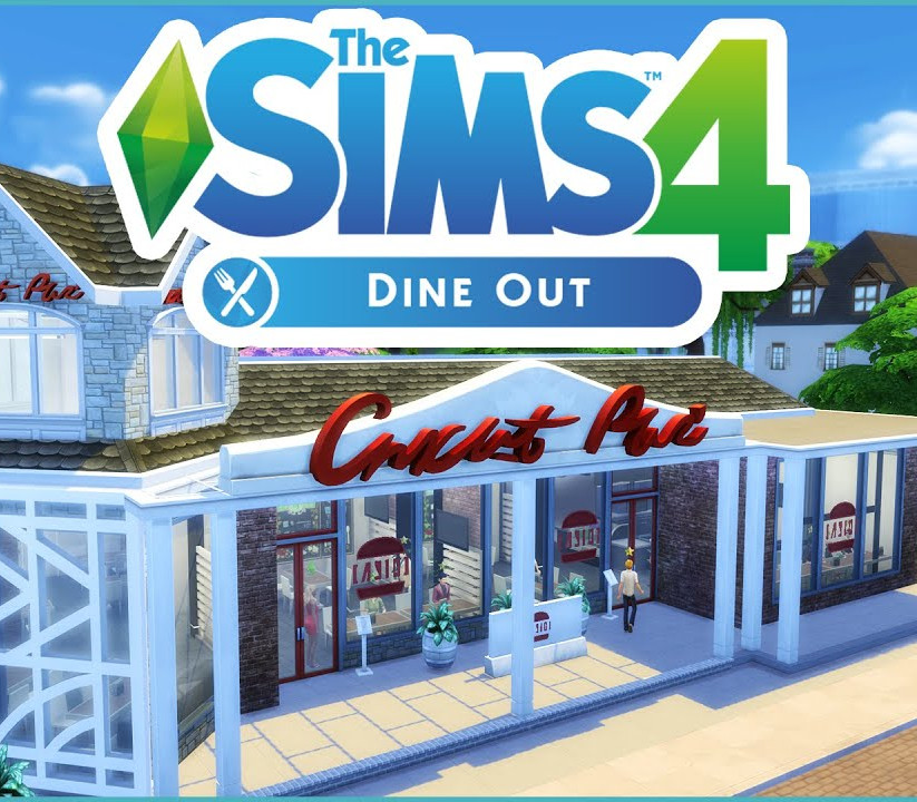 The Sims 4 - Dine Out DLC cover art