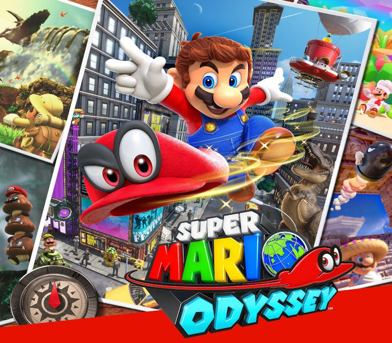 Super Mario Odyssey cover art