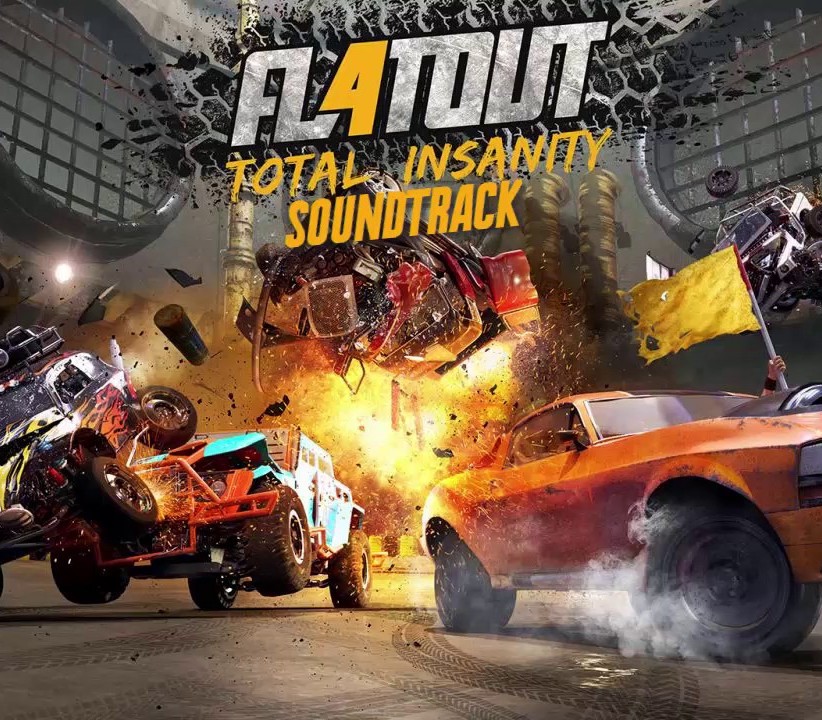 FlatOut 4: Total Insanity Soundtrack Volume 1 cover art