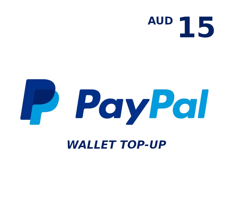 PayPal Wallet AUD 15 Top Up cover art
