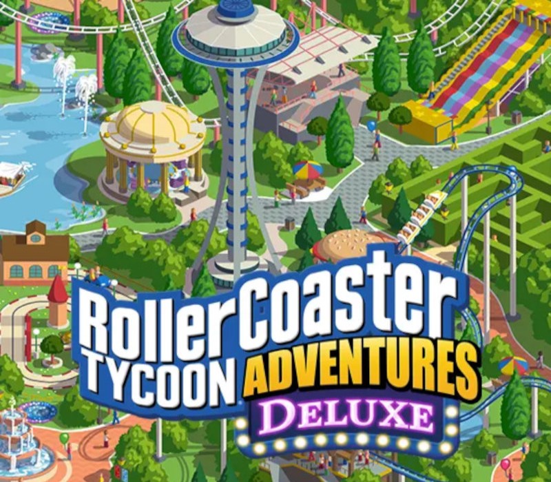 RollerCoaster Tycoon Adventures Deluxe Edition cover art