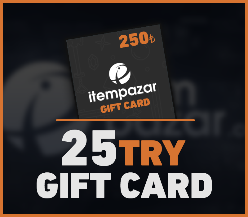 itempazar 25 TRY Gift Card cover art