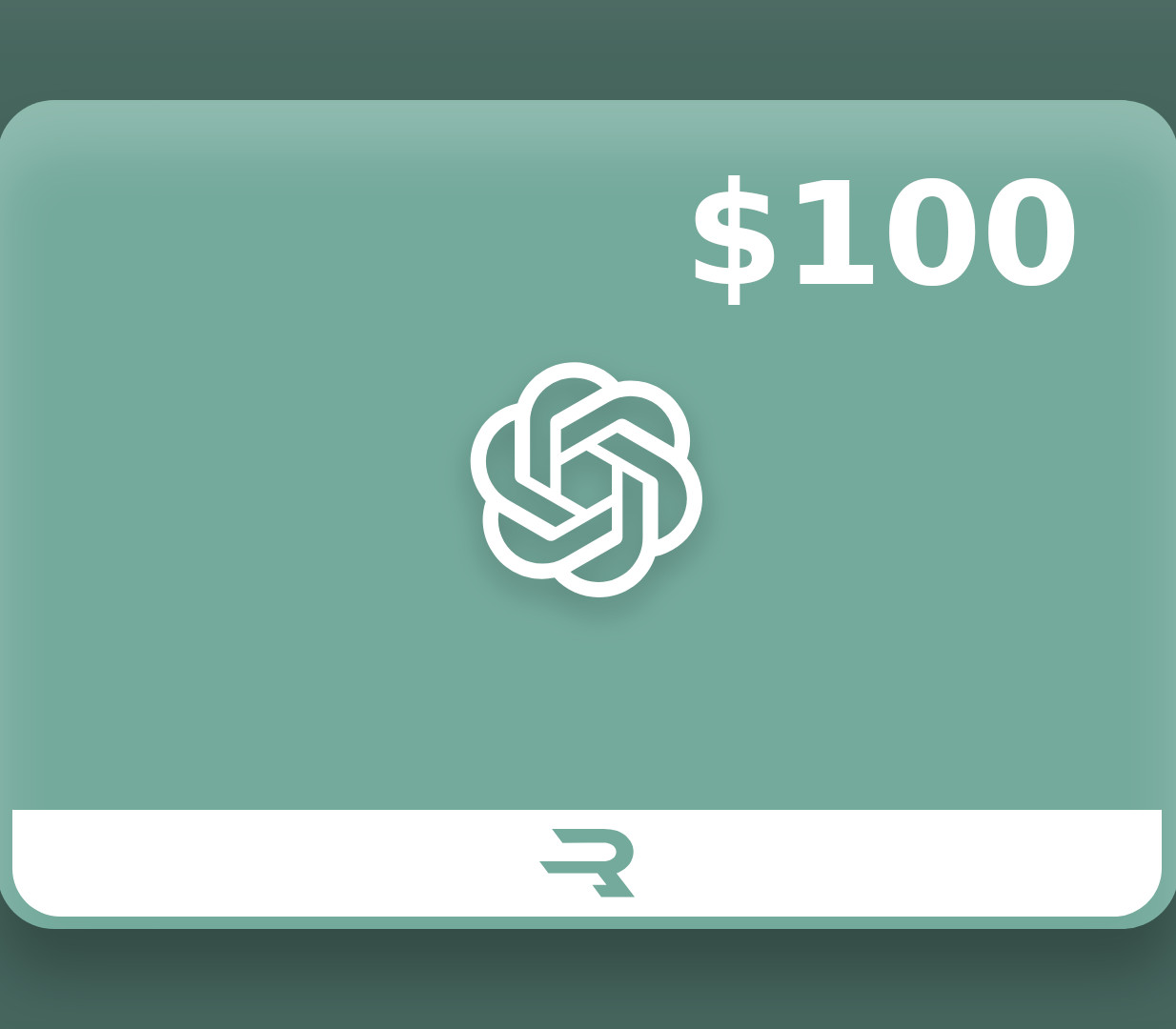Rewarble ChatGPT $100 Gift Card cover art