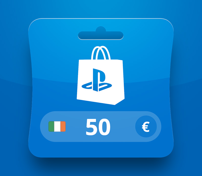 PlayStation Network EUR 50 Gift Card IE cover art