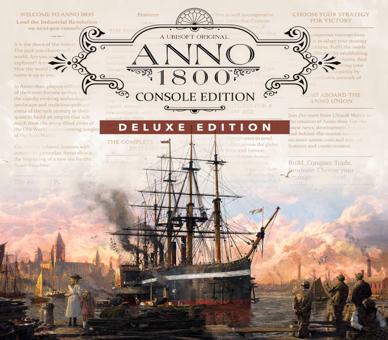 Anno 1800 Console Edition: Deluxe cover art