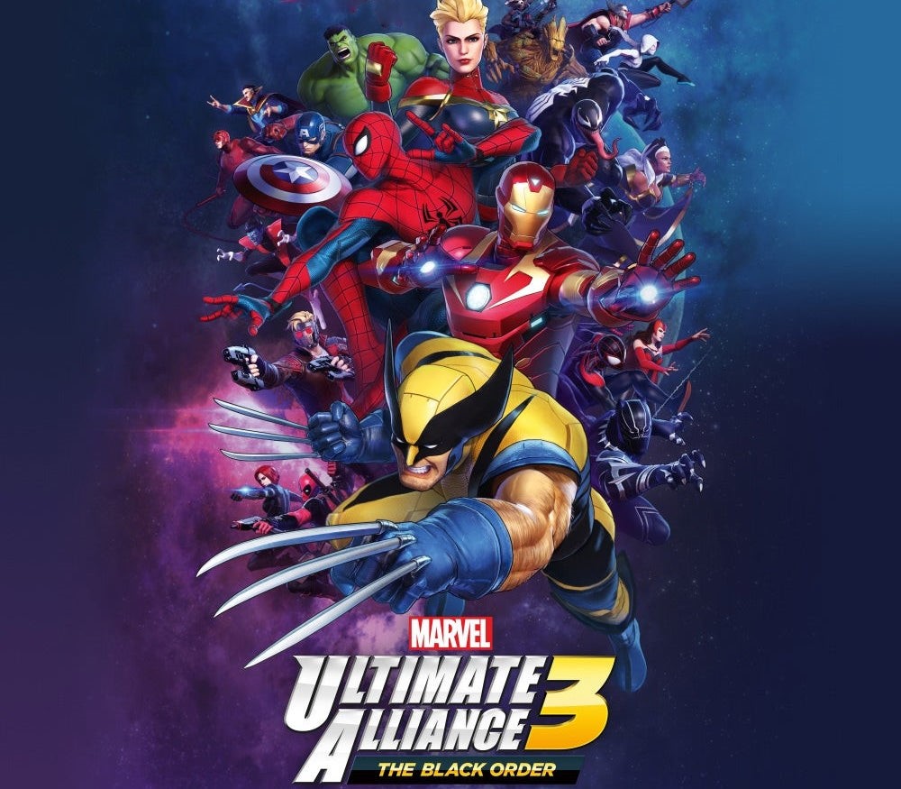 MARVEL ULTIMATE ALLIANCE 3: The Black Order Nintendo Switch Access cover art