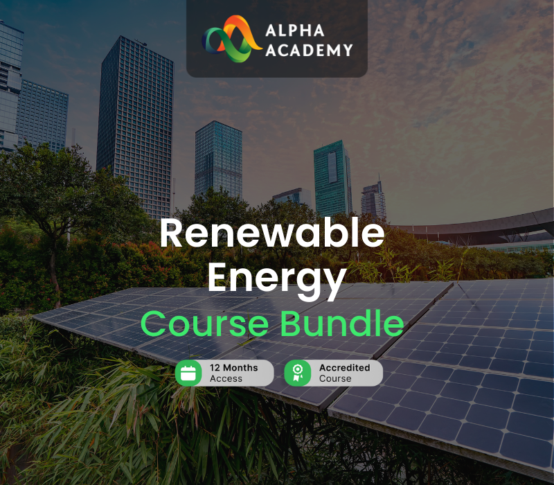 Renewable Energy Online Course Bundle Alpha Academy cover art