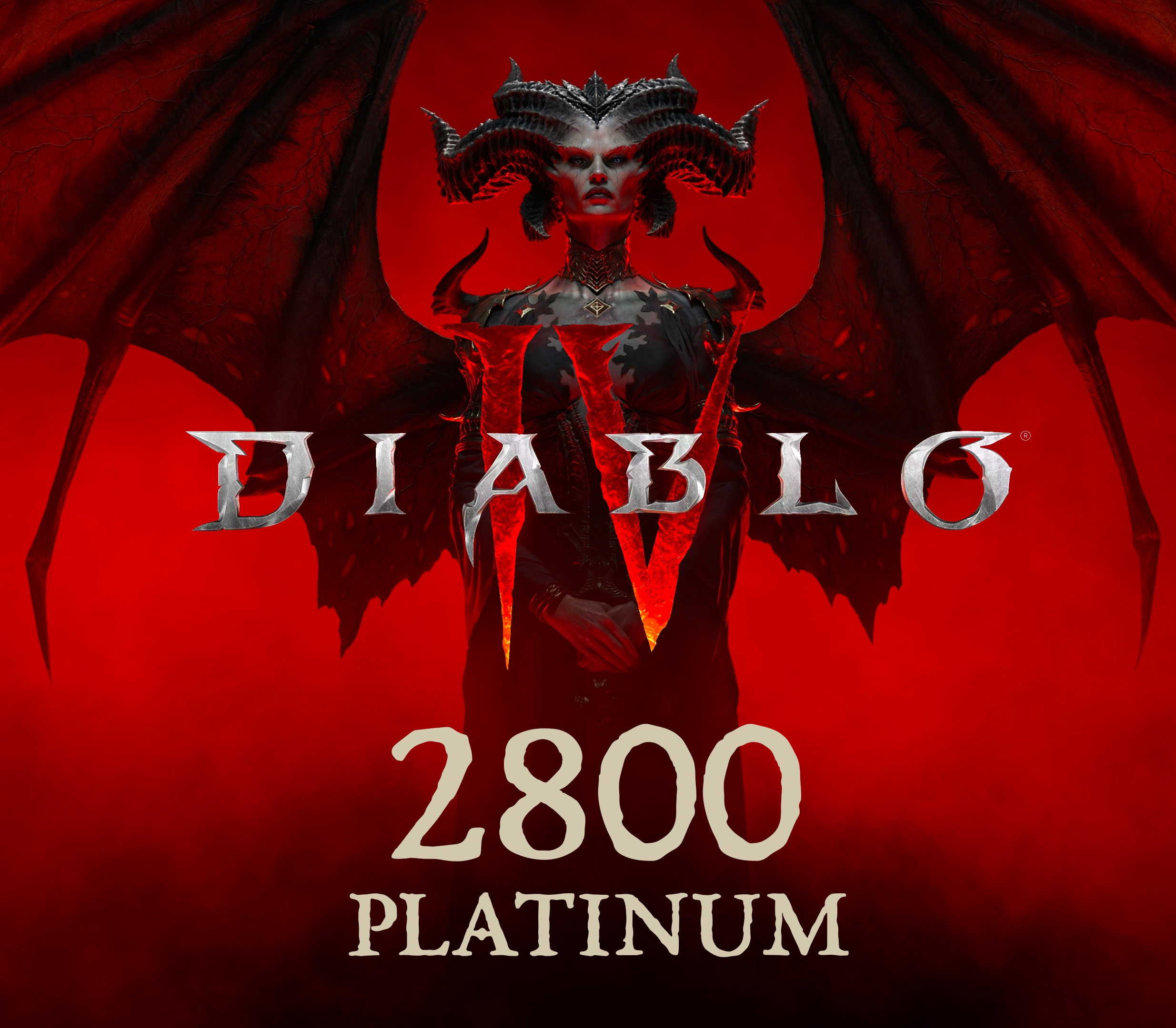 Diablo IV - 2800 Platinum Voucher cover art