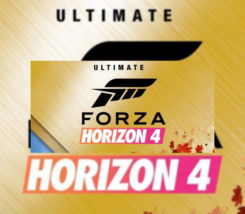 Forza Horizon 4 Ultimate Edition cover art