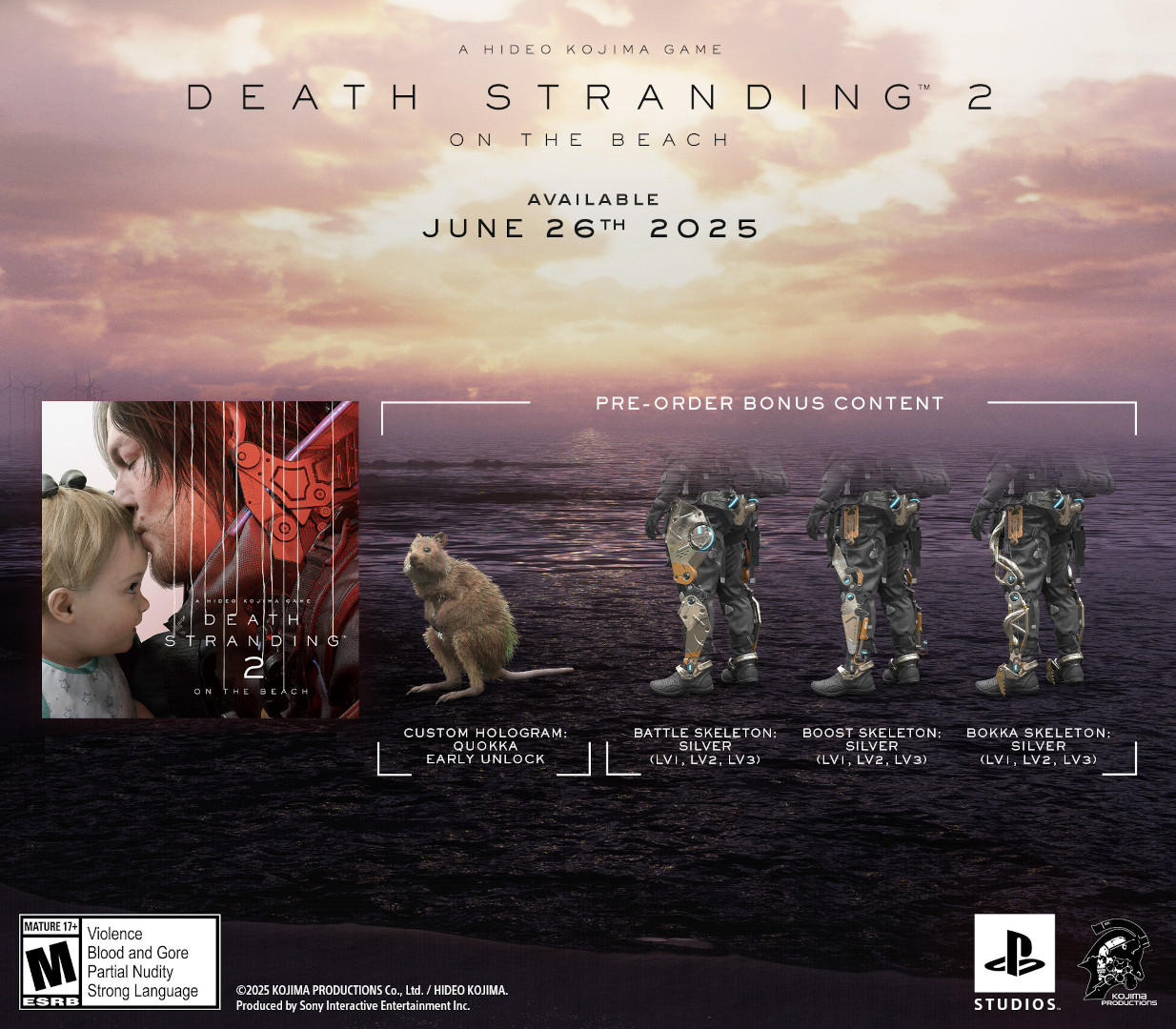 Death Stranding 2: On the Beach - Pre-order Bonus DLC cover art
