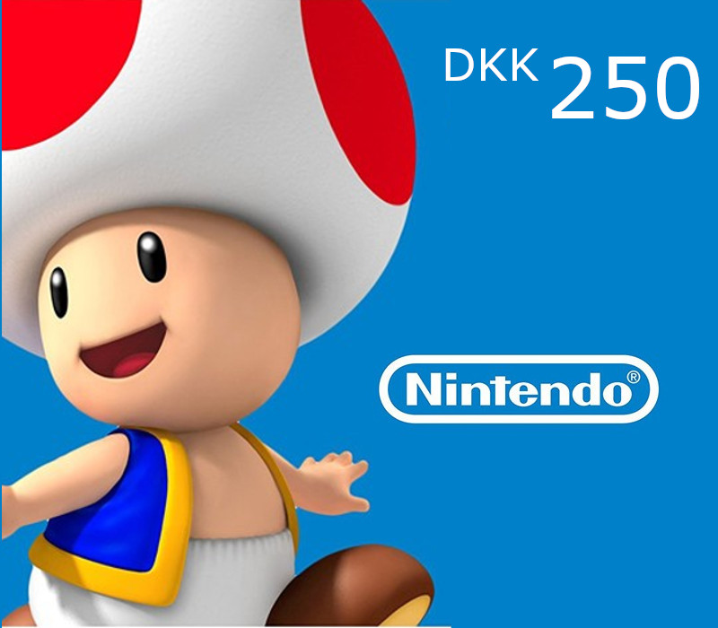 Nintendo eShop Prepaid Card 250 DKK DK cover art