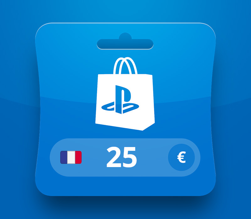 PlayStation Network EUR 25 Gift Card FR cover art