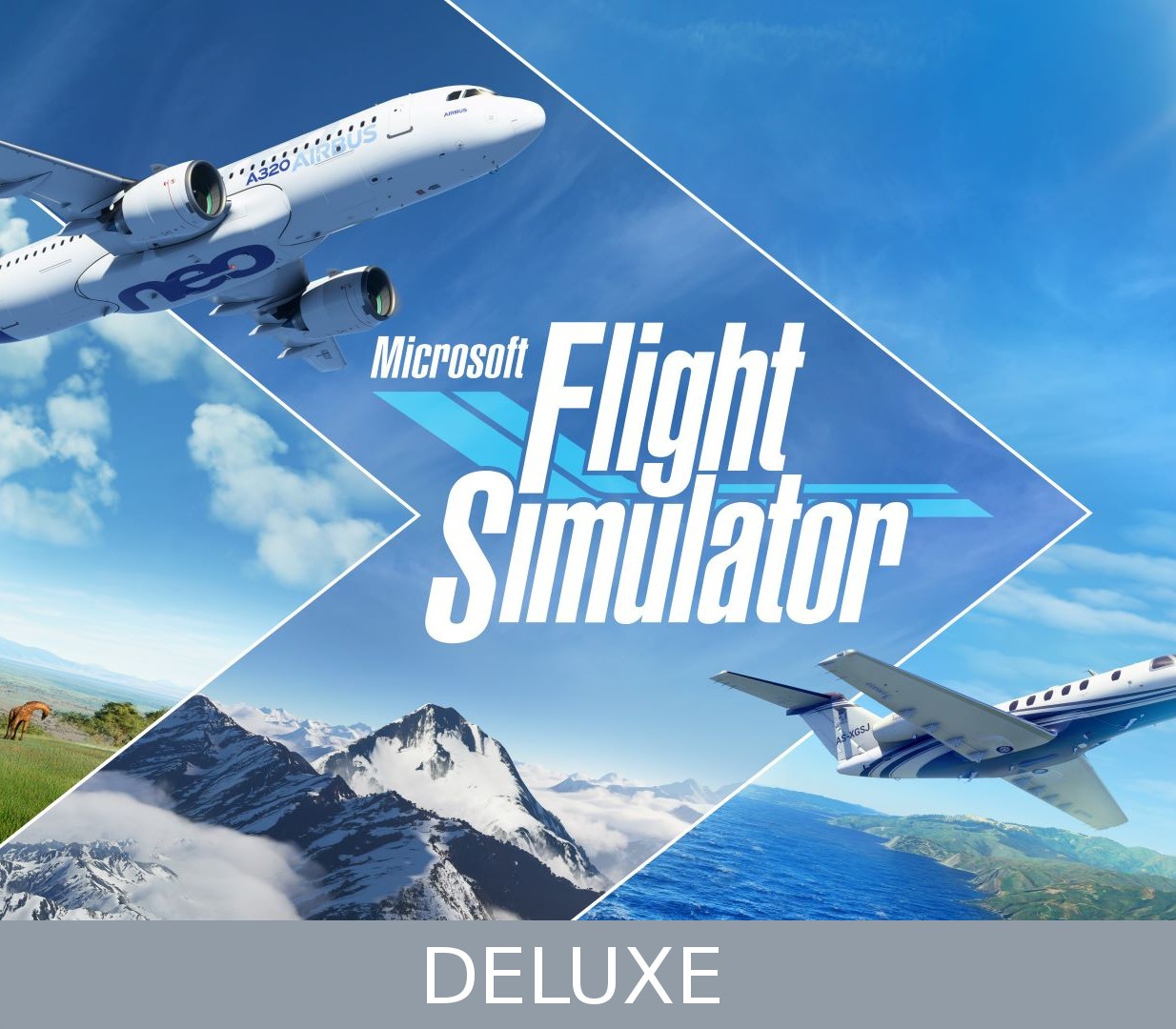 Microsoft Flight Simulator Deluxe Bundle cover art