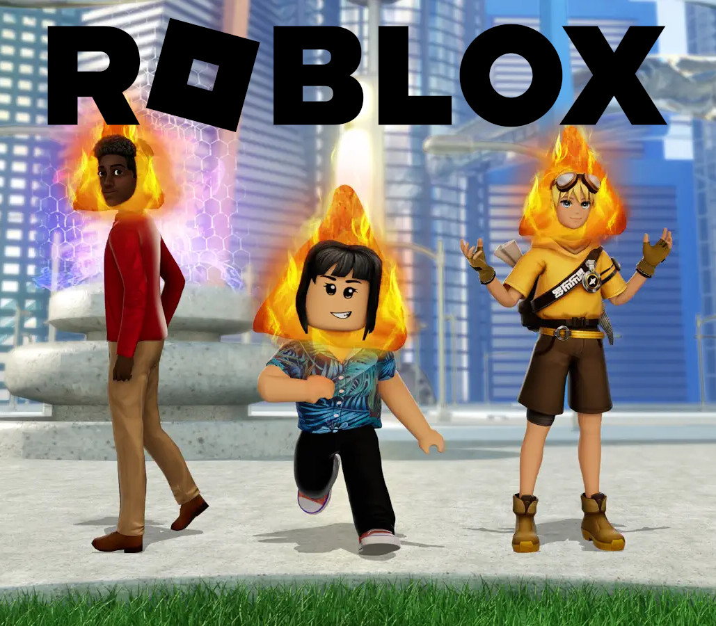 Roblox - Flaming Hot Chip Head DLC cover art