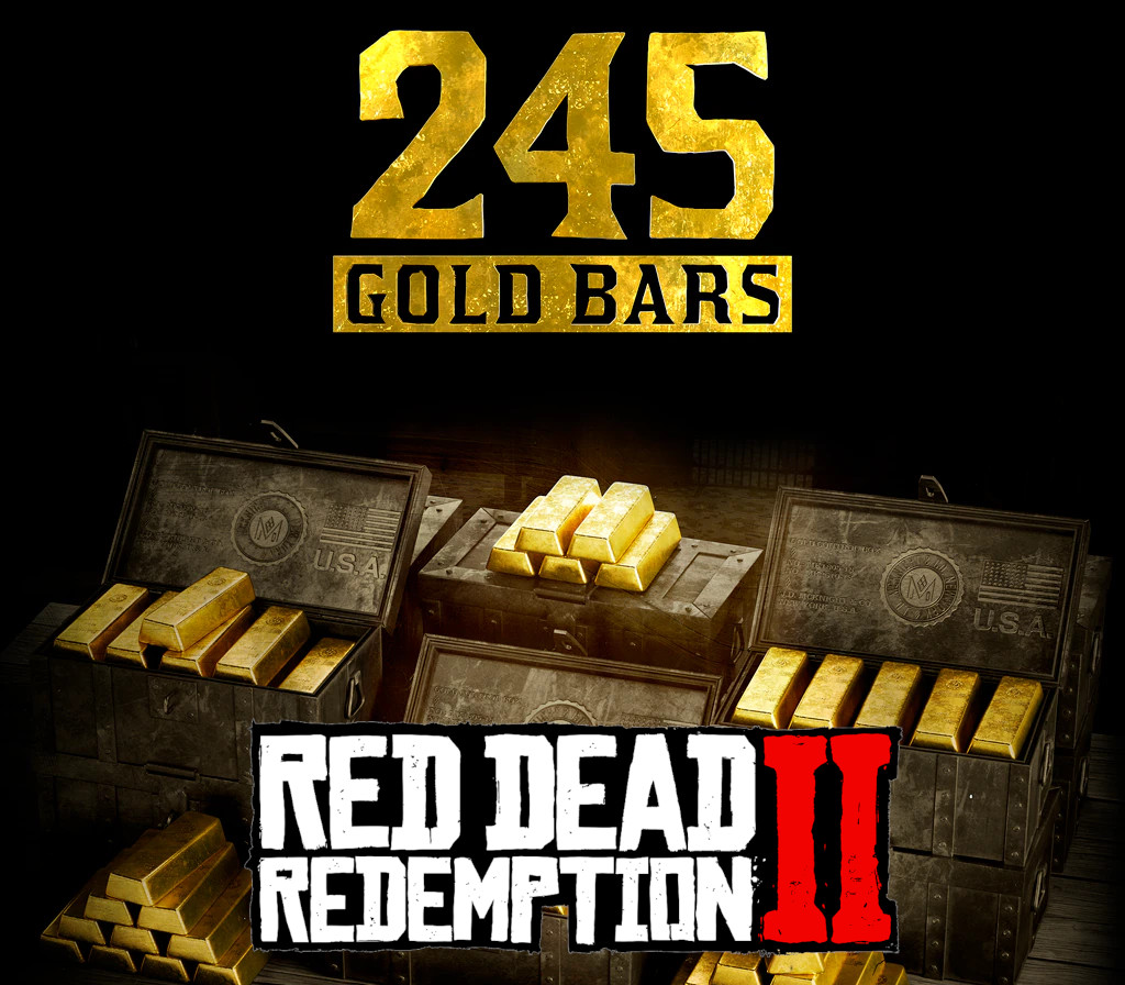 Red Dead Redemption 2 Online - 245 Gold Bars cover art