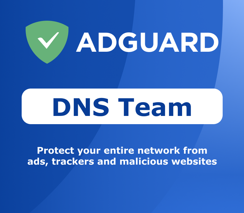 AdGuard DNS Team (1 Year / 200 Devices) cover art