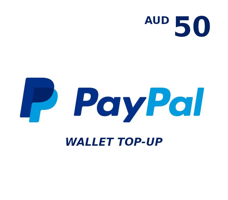 PayPal Wallet AUD 50 Top Up cover art