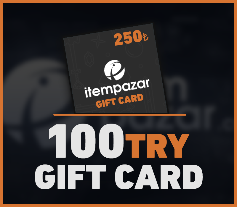 itempazar 100 TRY Gift Card cover art