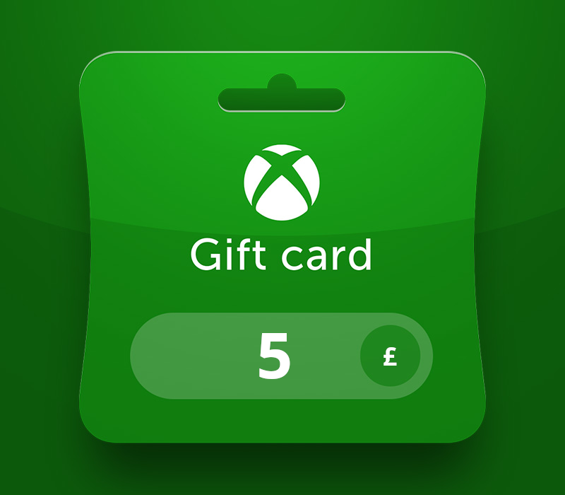 XBOX Live GBP 5 Prepaid Card cover art