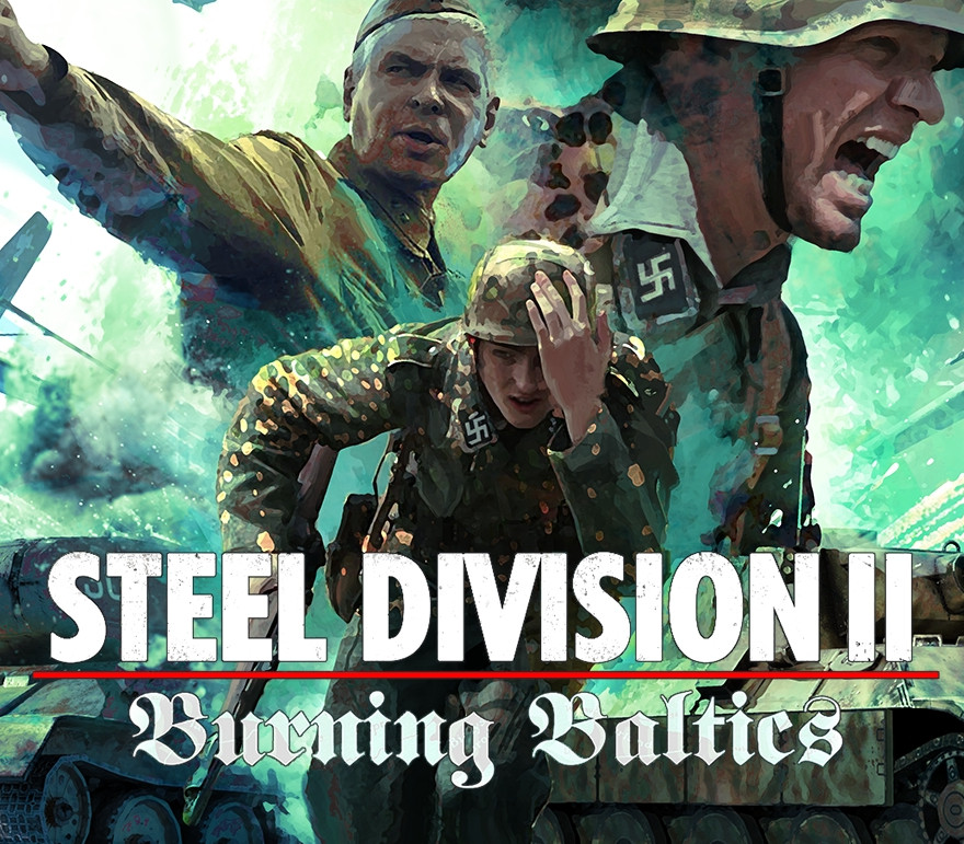 Steel Division 2 - Burning Baltics DLC cover art